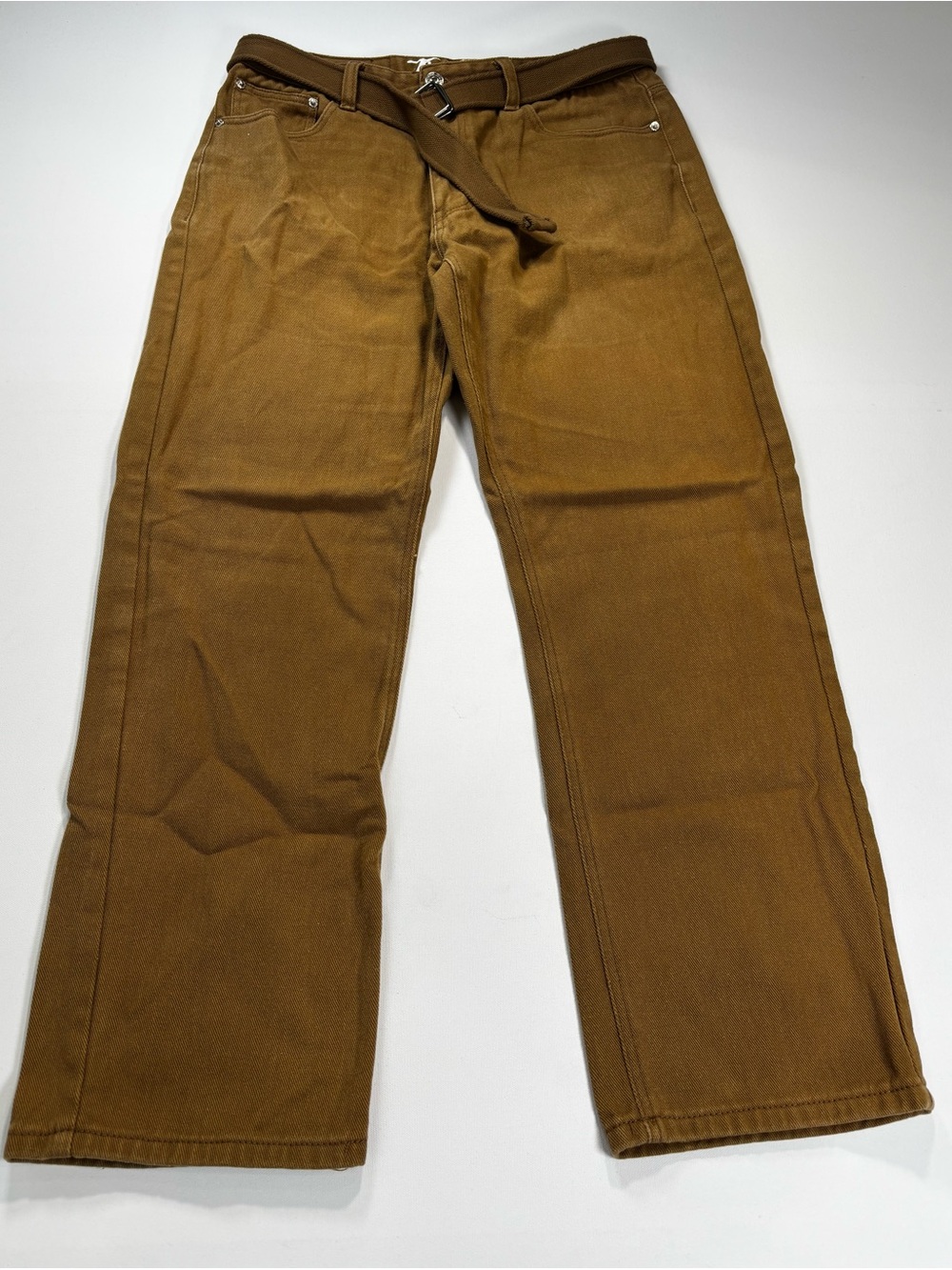 Trust Jeans Men's Classic Tan Chino Pants - Versatile Everyday Wear